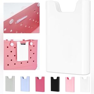Silicone White Phone Holder for Bogg Bags NEW
